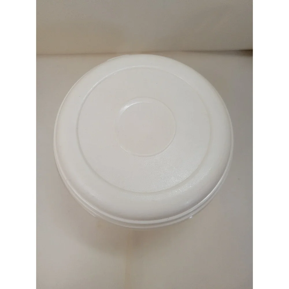 Vintage Rubbermaid Servin Saver 10 Cup 2.4L Round Container Almond Lid #9